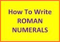 Roman Numerals & Numbers related image