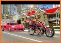 Spider Girl Moto Bike - Pizza Delivery Food Games related image