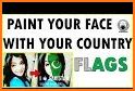 FlagFace - paint your Face related image