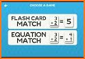Addition and Subtraction Math Flashcard Match Game related image