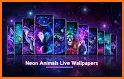 Neon Animal Live Wallpaper related image