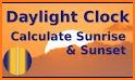 Daylight Clock: Sunrise/Sunset Widget related image