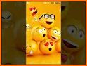 Orange Emoji Launcher Theme related image