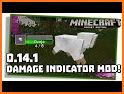 Damage Indicator mod for MCPE related image