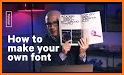 Font Generator: Create your own font related image