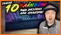 Rainbow Sprinkle Keyboard Background related image