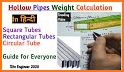 Metal Calculator. Steel Weight & Paint Area related image