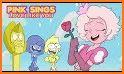 Pink Diamond Heart Live Theme related image