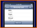 Grocery Shopping List Ease related image