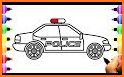 Glitter Coloring Book For Kids - Vehicles related image