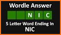 Wordled 5 Letters related image