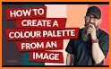 Palette Pantone 📷 Add color palettes to photos related image