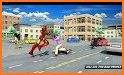 Flying Robot Crime City Rescue - Iron Robot Games related image