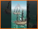 Caribbean battle: pirate war related image