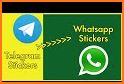 All Telegram stickers for Whatsapp - Wastickerapps related image