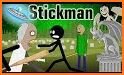 Stickman mentalist. Baldy. School evil. related image