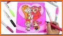 How To Draw PowerPuf girls - girls coloring book related image