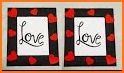 Valentine Photo Frame Art & Valentines Day Card related image