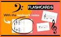 Piano Notes Flash Cards related image