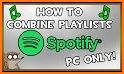 Combine playlists - Spotify related image