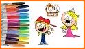Coloring The Loud House related image