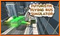 Futuristic Flying Train Simulator Taxi Train Games related image