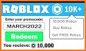 Code 10000 ROBUX related image