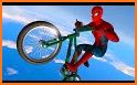 Amazing Spider Bike Rider related image