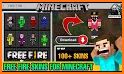 Mod FreeFire Skins For Minecraft PE related image