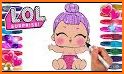 Lol Surprise Dolls Coloring By Number related image