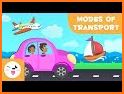 Kids Words | Transport, Jobs related image