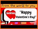 Happy Valentine’s Day Greeting Card Many languages related image