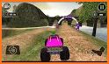 Kids Monster Truck Uphill Racing Game related image