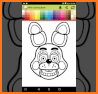 Coloring book five nights related image