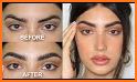 Tricks perfect eyebrows woman related image