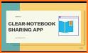 Clear- Notebook sharing app related image