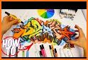 Graffiti Coloring Pages related image
