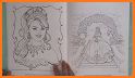 princesses coloring book-sweet coloring related image