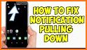 Notification Pull Down - in any App related image