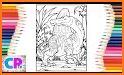 Dinosaur Coloring Pages Puzzle related image