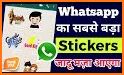 Good Morning & Night Stickers for WhatsApp related image