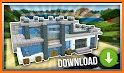 Houses and Mansion maps for MCPE related image