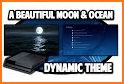 Ocean Moon Night Launcher Theme related image