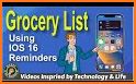 Checkbox - To do list, Grocery list & Reminders related image