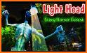 Light Head Scary Horror Forest & Lamp Head Game related image