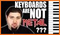 Black Pink Metal Keyboard related image