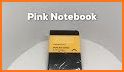 Pink Note Book related image