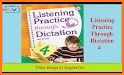Listen and Write - English dictation listening related image