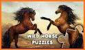 Horse and Pony jigsaw puzzle for kids and toddlers related image
