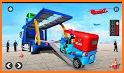 Police Tuk Tuk Transporter :Police Transport Games related image